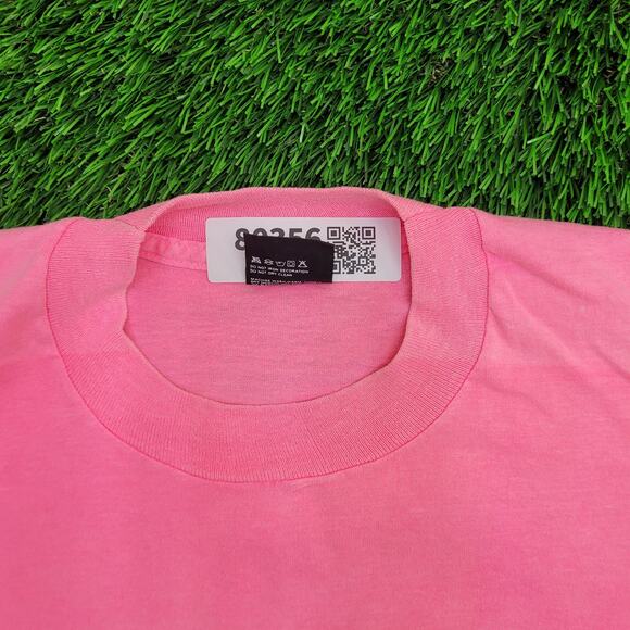 Vintage 90s Funny Sun-Bathing Shirt Womens XL 21x26 Pink USA - Picture 14 of 16